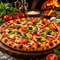 Vegetarisch pizza