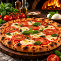 Mozzarella pizza